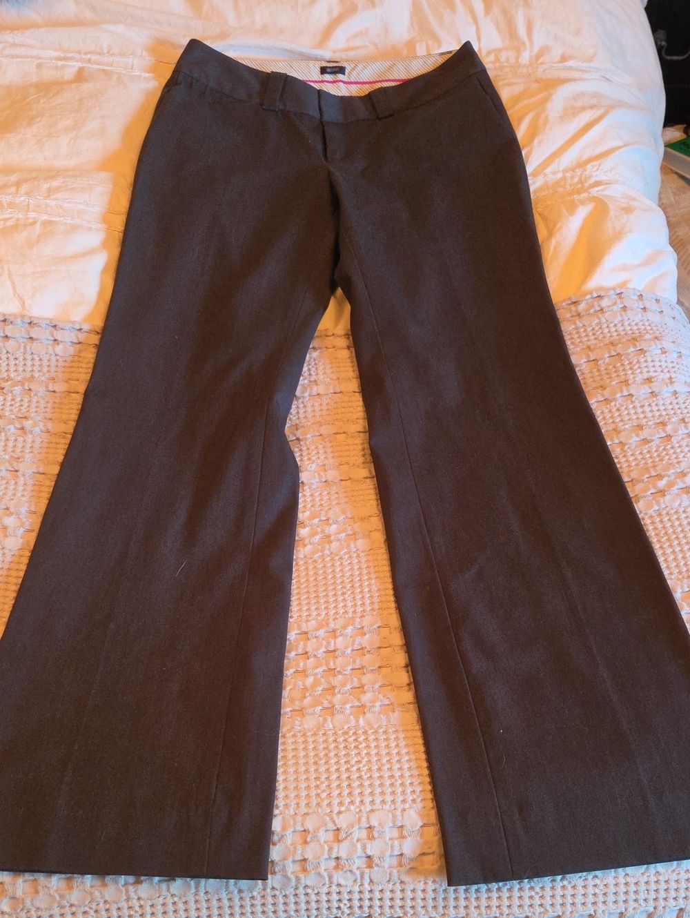 GAP Curvy Grey Stretch Dress Pants Size 8